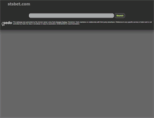 Tablet Screenshot of m.stsbet.com